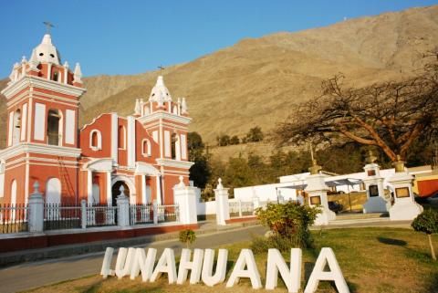 Paisaje de Lunahuaná
